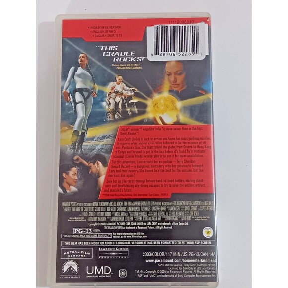 Tomb Raider The Cradle Of Life (UMD, 2003) for Sony PSP - Picture 2 of 3